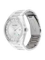 Calvin Klein Distinguish Ανδρικό Ρολόι Μπαταρίας με Ασημί Μεταλλικό Μπρασελέ SKU 25200489 - Image 5