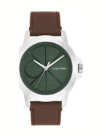 Calvin Klein Reset Ανδρικό Ρολόι 42mm Μπαταρίας με Καφέ Μεταλλικό Μπρασελέ SKU 25200527