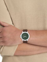 Calvin Klein Reset Ανδρικό Ρολόι 42mm Μπαταρίας με Καφέ Μεταλλικό Μπρασελέ SKU 25200527 - Image 2