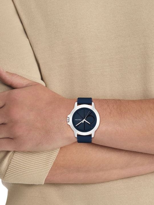 fixedratio_20250909120025_dd18c550 Calvin Klein Reset Ανδρικό Ρολόι 42mm Μπαταρίας με Μπλε Μεταλλικό Μπρασελέ sku 25200526 - Image 1