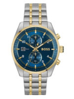 Boss Skytraveller Ανδρικό Ρολόι Χρονογράφος Μπαταρίας με Ασημί Μεταλλικό Μπρασελέ SKU 1514247 - Image 3