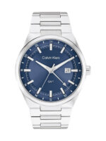 Calvin Klein Distinguish Ανδρικό Ρολόι Μπαταρίας με Ασημί Μεταλλικό Μπρασελέ SKU 25200488 - Image 3