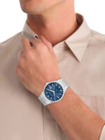 Calvin Klein Distinguish Ανδρικό Ρολόι Μπαταρίας με Ασημί Μεταλλικό Μπρασελέ SKU 25200488 - Image 4