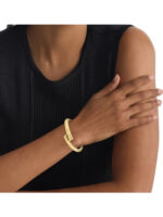 Calvin Klein Γυναικείο Βραχιόλι Χειροπέδα από Ανοξείδωτο Ατσάλι Επιχρυσωμένο SKU 35000763
