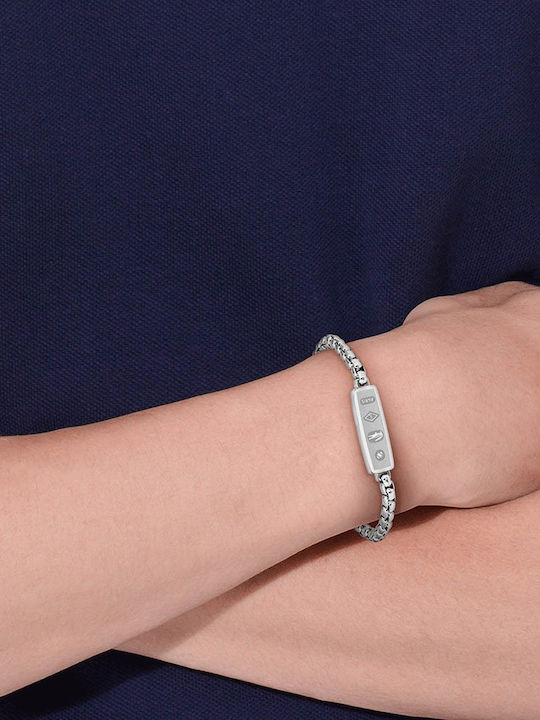 fixedratio_20250913135407_21cf6a30 Lacoste Ανδρικό Βραχιόλι από Ανοξείδωτο Ατσάλι SKU 2040538 - Image 1