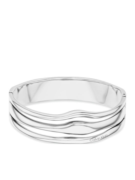 Calvin Klein Wavy Γυναικείο Βραχιόλι από Ανοξείδωτο Ατσάλι SKU 35000718 - Image 3