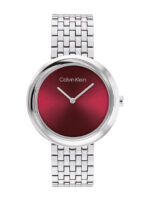 Γυναικείο ρολόι CALVIN KLEIN με ασημί μπρασελέ SKU: 25100064 - Image 3