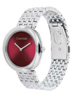 Γυναικείο ρολόι CALVIN KLEIN με ασημί μπρασελέ SKU: 25100064 - Image 4