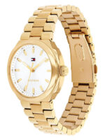 Tommy Hilfiger Γυναικείο Ρολόι 36mm Μπαταρίας με Χρυσό Μεταλλικό Μπρασελέ SKU  1782819 - Image 2