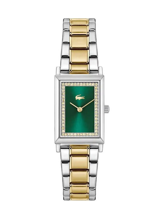 Lacoste Γυναικείο Ρολόι Μπαταρίας με Χρυσό Μεταλλικό Μπρασελέ SKU 2001483 - Image 3