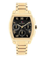 Ανδρικό ρολόι Tommy Hilfiger  με χρυσό μπρασελέ SKU: 1710764