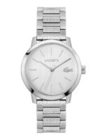 Lacoste Metropole Ανδρικό Ρολόι 39mm Μπαταρίας με Ασημί Μεταλλικό Μπρασελέ SKU 2011420 - Image 3