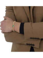 Lacoste Ανδρικά Βραχιόλι από Ατσάλι Επιχρυσωμένο SKU 2040611 - Image 2