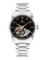 Tommy Hilfiger Baker Ανδρικό Ρολόι Αυτόματο με Ασημί Μεταλλικό Μπρασελέ SKU 1710718 - Image 6