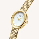 Ρολόι ROSEFIELD Mini Oval Gold Stainless Steel Bracelet SKU MWGMG-M02 - Image 5