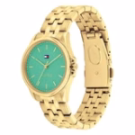 Γυναικείο Ρολόι Tommy Hilfiger Jade  Με Χρυσό Μπρασελέ  SKU 1782774 - Image 2