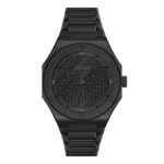 Hugo  BOSS Ανδρικό Ρολόι Μπαταρίας με Μαύρο Καουτσούκ Λουράκι SKU 1530396 - Image 3