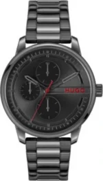 Hugo Boss Ανδρικό Ρολόι με Μαύρο Μεταλλικό Μπρασελέ  SKU 1530369 - Image 2