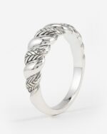 UNISEX Buddha to Buddha Ring 623 Ellen Spiral Gradient