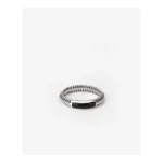 UNISEX Buddha to Buddha Ring 613ON Ben Mini Gemstone Silver Onyx - Image 2