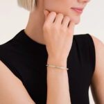 Βραχιόλι Rosefield Tennis Bangle Gold   SKU JBCBG-J1033 - Image 2