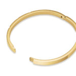 Βραχιόλι Rosefield Lines Crystals Bangle Gold   SKU JBLCG-J1043 - Image 3