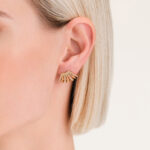 Rosefield Caged Γυναικεία Σκουλαρίκια Κρεμαστά από Ατσάλι  SKU  JECCS-J1030 - Image 2