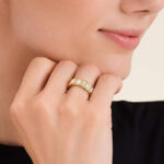 Δαχτυλίδι Rosefield Octagon Gold  SKU JRIO56G-J1138