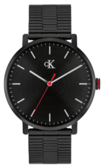 Calvin Klein CK REAL Τριών Δεικτών Quartz (42mm) Μαύρο Καντράν / Μαύρο PVD Μπρασελέ από Ανοξείδωτο Ατσάλι  SKU 25200550 - Image 5