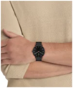 Calvin Klein CK REAL Τριών Δεικτών Quartz (42mm) Μαύρο Καντράν / Μαύρο PVD Μπρασελέ από Ανοξείδωτο Ατσάλι  SKU 25200550 - Image 4