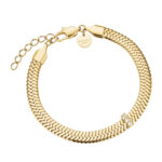 ROSEFIELD Γυναικείο Βραχιόλι από επιχρυσωμένο ανοξείδωτο ατσάλι  SKU JBSCG-J1191