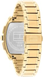Ανδρικό ρολόι Tommy Hilfiger  με χρυσό μπρασελέ SKU: 1710764 - Image 2