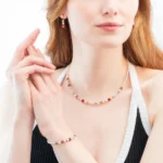 Σκουλαρίκια  Coeur de Lion Mix Rosé Blush Mix - Image 5