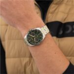 Boss Dual Time Mens Ανδρικό Ρολόι Μπαταρίας με Ασημί Μεταλλικό Μπρασελέ  SKU 1514287 - Image 4
