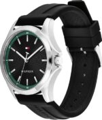 Tommy Hilfiger Ανδρικό Ρολόι 43mm Μπαταρίας με Μαύρο Καουτσούκ Λουράκι  SKU 1710739 - Image 5
