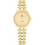 Ρολόι TOMMY HILFIGER Mackenzie με χρυσό καντράν 25mm και χρυσό ατσάλινο καντράν   SKU 1782886 - Image 2
