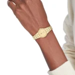 Ρολόι TOMMY HILFIGER Mackenzie με χρυσό καντράν 25mm και χρυσό ατσάλινο καντράν   SKU 1782886