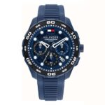 Tommy Hilfiger  Ανδρικά Ρολόγια  Regatta Blue Rubber Strap   SKU 1792232 - Image 2