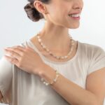 COEUR de LION Βραχιόλι GeoCUBE® Iconic Nature gold white, Stainless Steel  SKU 3018/30-1416 - Image 2
