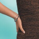 COEUR de LION Βραχιόλι GeoCUBE® Wave Precious Flow silver-teal, Stainless Steel  SKU  3046/30-0607 - Image 2