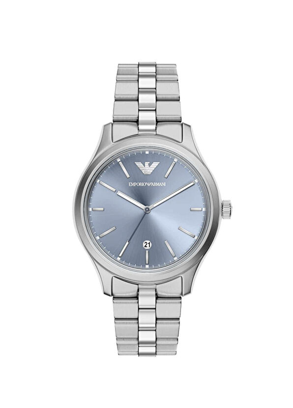 33li4fpi_MP_a2653af8-7fef-4b35-a3c6-6e21574e8fe0_29371345333256314649475827633_811 Εμπορίο Αρμάνι Ρολόι χειρός από ατσάλι σε μεταλλικό γκρι χρώμα SKU AR11748 - Image 1