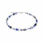 COEUR DE LION Κολιέ GeoCUBE® σε μπλε κοβαλτίου  SKU  4014/10-0712 - Image 3