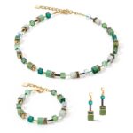 COEUR de LION Βραχιόλι GeoCUBE® Iconic Precious bracelet green, Stainless Steel  SKU  4905/30-0500 - Image 4