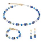 COEUR de LION Βραχιόλι GeoCUBE® Iconic Precious blue, Stainless Steel   SKU  4905/30-0700 - Image 4