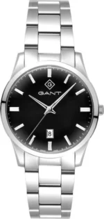 Gant Taunton Ανδρικό Ρολόι 39mm  με Ασημί  Μπρασελέ  SKU G208001 - Image 4