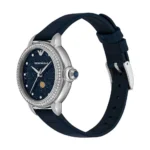 EMPORIO ARMANI Ρολόι Moonphase Mπλε Δερμάτινο Λουρί  SKU  AR11629
