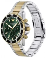 Ρολόι EMPORIO ARMANI World Explorer Solar Chronograph Stainless Steel Bracelet SKU AR11695 - Image 5