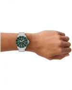 Ρολόι EMPORIO ARMANI World Explorer Solar Silver Stainless Steel Bracelet SKU AR11698 - Image 4