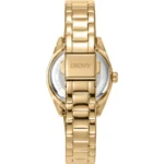 DKNY Logo Γυναικείο Ρολόι Μπαταρίας με Χρυσό Μεταλλικό Μπρασελέ  SKU DK1L145M0065 - Image 5