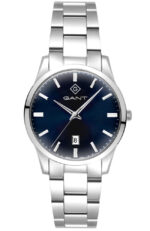 Gant Taunton Ανδρικό Ρολόι 39mm Μπαταρίας με Ασημί Μεταλλικό Μπρασελέ - Image 4